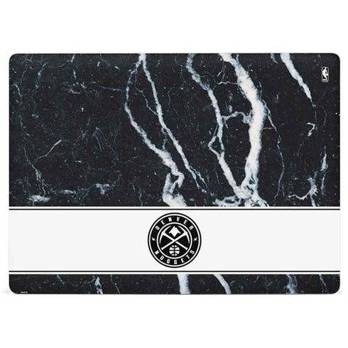 NBA Denver Nuggets Marble Surface Laptop 2 Skin